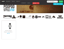 Tablet Screenshot of poopoostyle.com